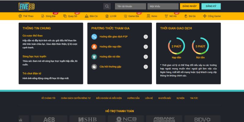Ưu điểm nổi bật tại trang cá cược bóng đá Five88